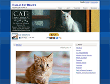 Tablet Screenshot of catmatchers.org